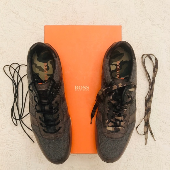 NEW HUGO BOSS Boss Orange Orla Sneakers Sz US11 - Picture 2 of 8